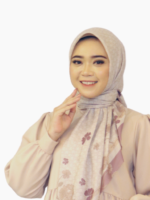 Hijab Pattern Anyelir - Milo