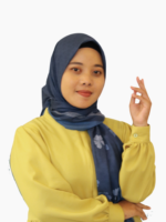 Hijab Pattern Anyelir - Navy