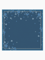 Hijab Pattern Anyelir - Navy