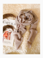 Hijab Polos Dianthus - Abu Silver