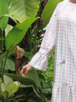 Bhumitala - Dress Raya Flower Series - Nude