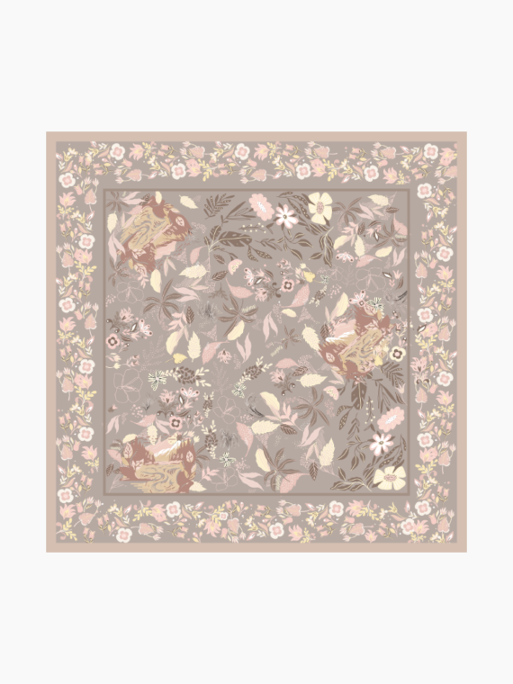 Bhumitala - Hijab Printing Gemah Ripah Loh Jinawi Series - Grey