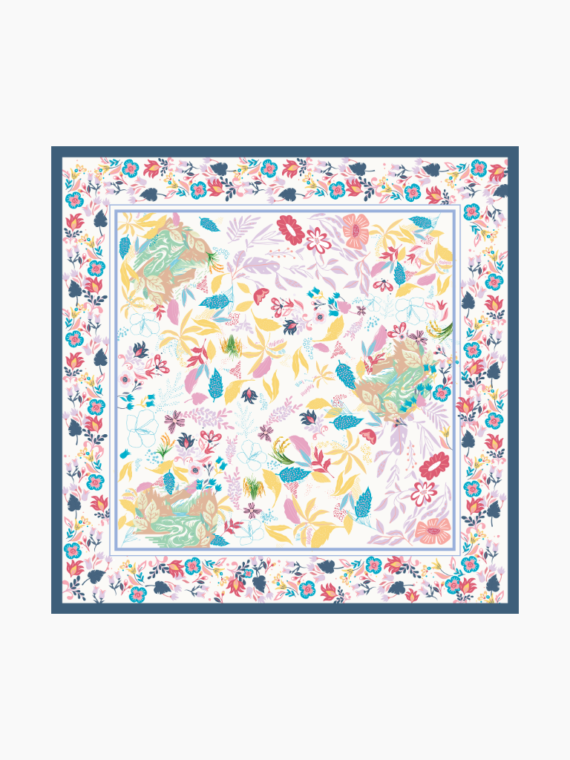 Bhumitala - Hijab Printing Gemah Ripah Loh Jinawi Series - White