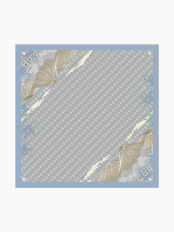 Bhumitala - Hijab Printing Mountain Series - Royal Blue