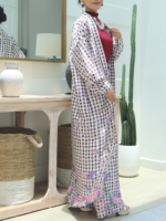 Bhumitala - One Set Outer Moon Orchid Flower Series - Burgundy