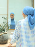 Bhumitala - One Set Outer Moon Orchid Flower Series - Light Blue