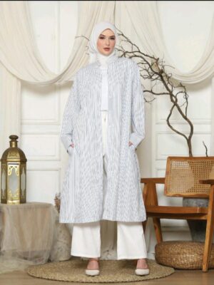 Bhumitala - Dress Outer Salur Fumi biru