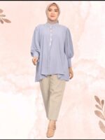Daily Top Blouse Shakila Kemeja Agnes - Bhumitala