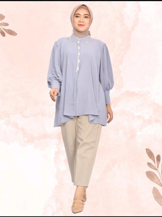 Daily Top Blouse Shakila Kemeja Agnes - Bhumitala