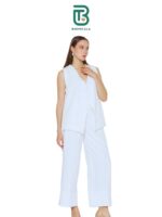 Bhumitala - Bexa Vest - White