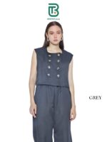 Bhumitala - Allea Set Vest - Drakgrey