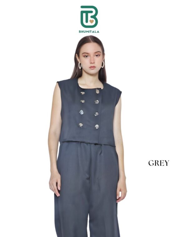 Bhumitala - Allea Set Vest - Drakgrey