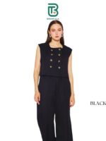 Bhumitala - Allea Set Vest - Black