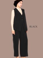 Bhumitala - Bexa Vest Pants - Black