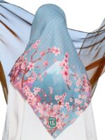 Bhumitala - Hijab Printing Fujisan - Blue