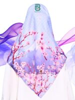 Bhumitala - Hijab Printing Fujisan - purple