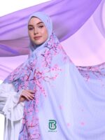 Bhumitala - Hijab Printing Fujisan - purple