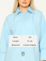 Bhumitala Oversized Cotton Shirt offers - Brown