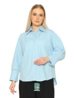 Bhumitala Oversized Cotton Shirt offers - black