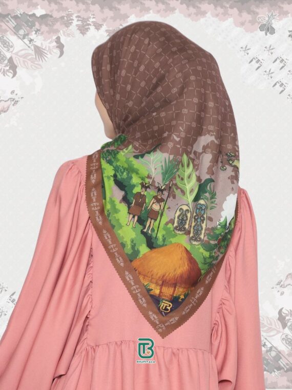 Bhumitala Scarves Wings of Grace: The Cenderawasih’s Dance of Beauty, Spirit, and Balance