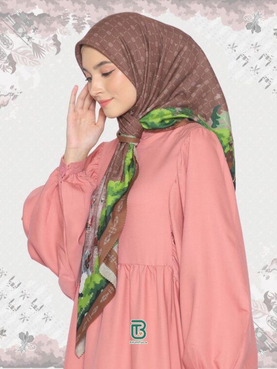 Bhumitala Scarves Wings of Grace: The Cenderawasih’s Dance of Beauty, Spirit, and Balance