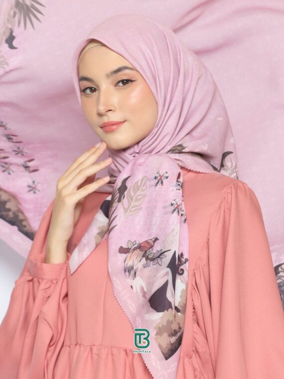 Bhumitala Scarves Wings of Grace: The Cenderawasih’s Dance of Beauty, Spirit, and Balance